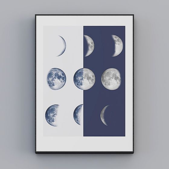 Moon Dance 3D Model for Artistic Creations