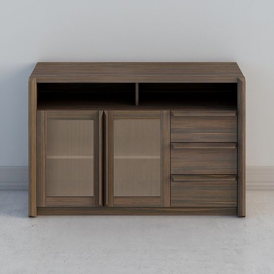 Modern Urban Living Room Cabinet 3D model