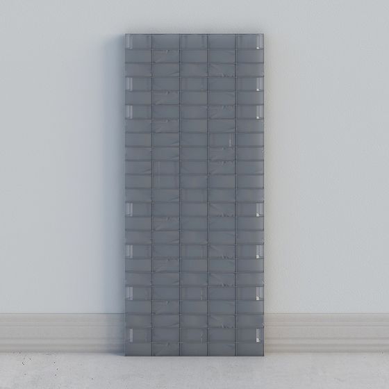 Glass background wall
