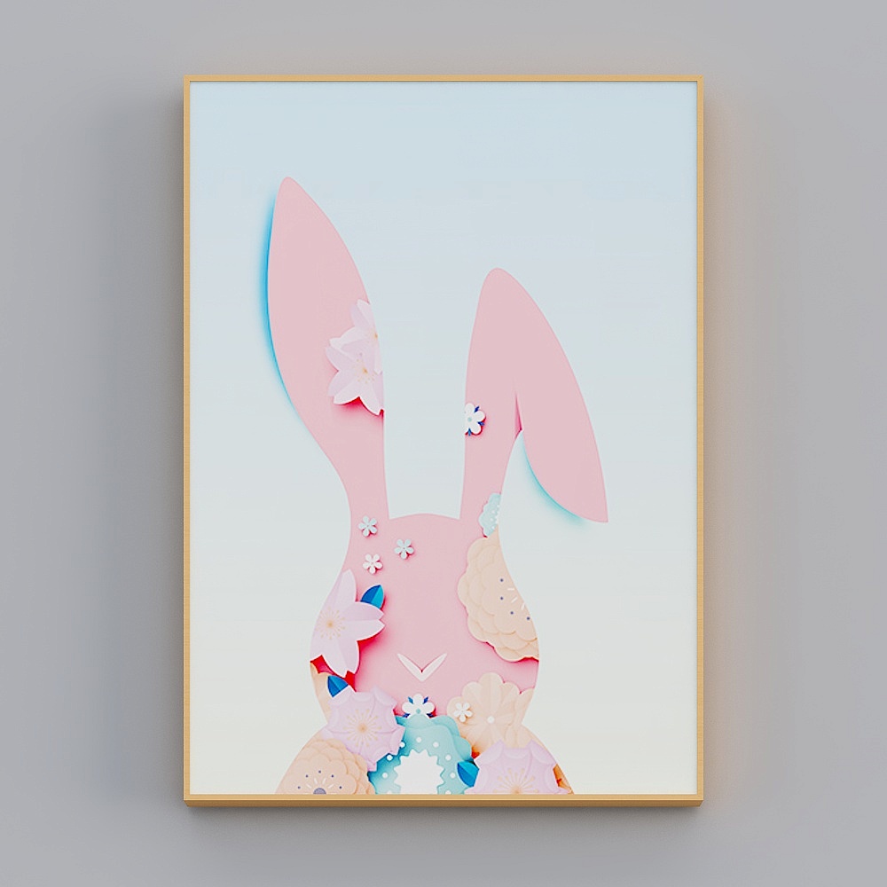 Happy Workshop - Nordic Wind - Children's Room Decoration Painting - Childlike Dreams