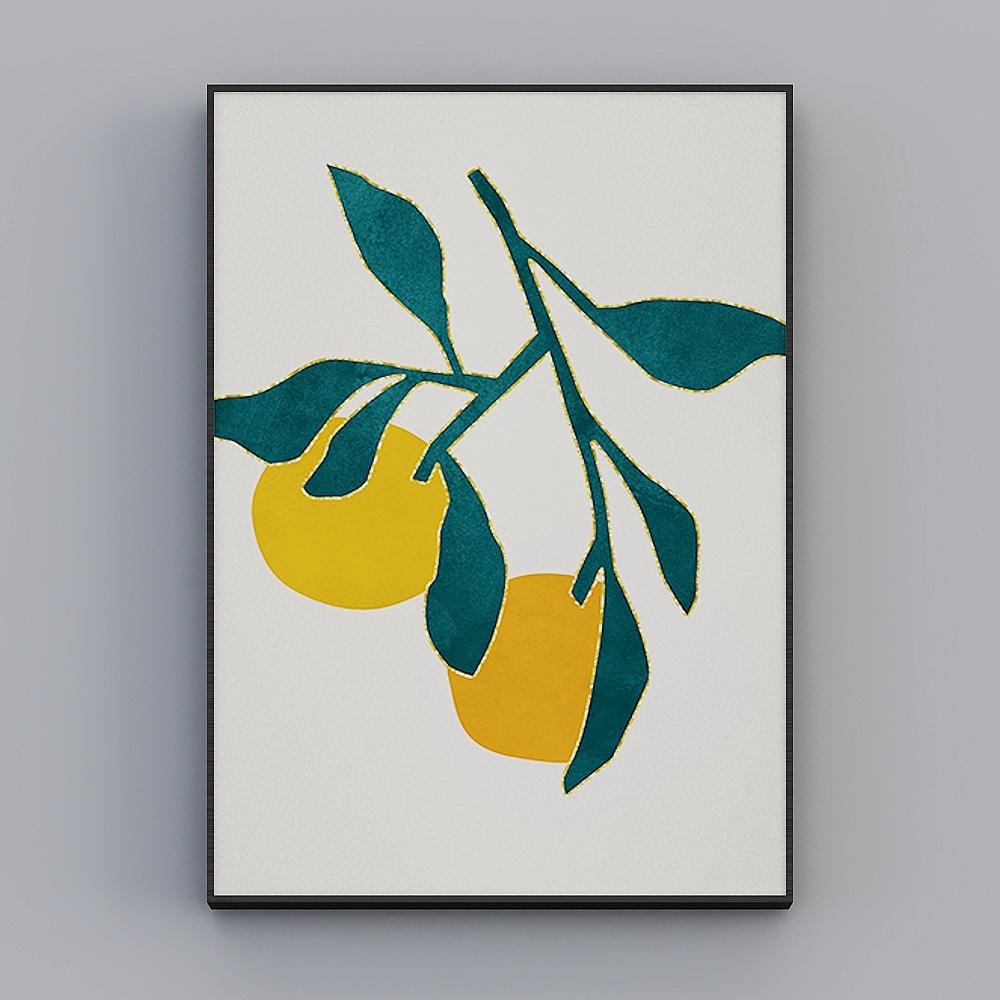 ハッピーワークショップ - 北欧風 - リビングルームの装飾画 - スロータイム