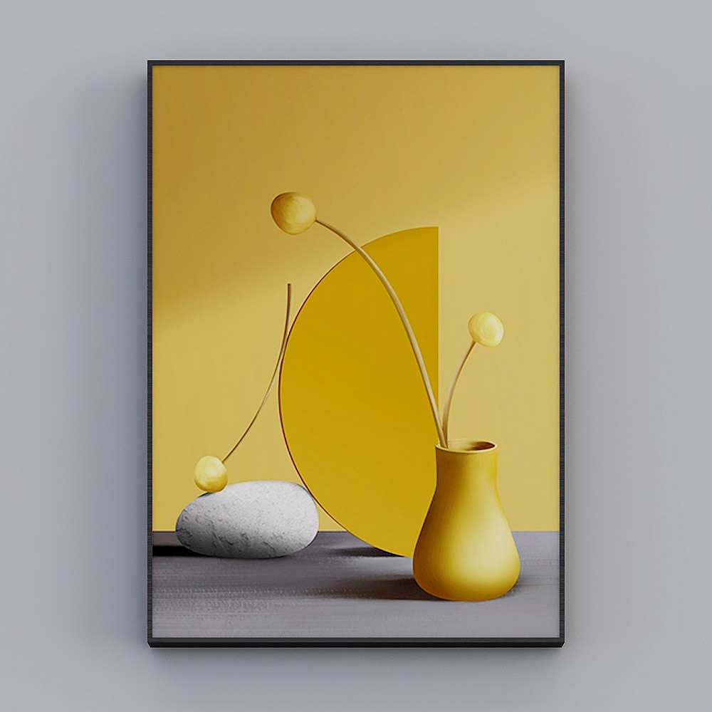 Happy Workshop - Nordic Wind - Living Room Decorative Painting - Slow time