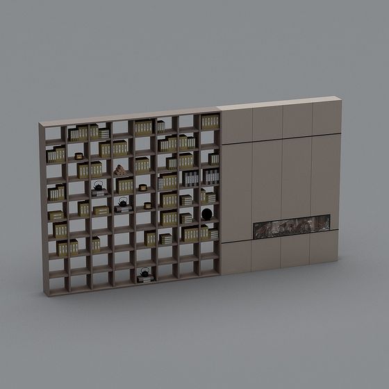 Urban Storage Shelf 3D model