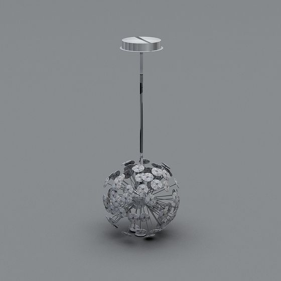 Future Light Chandelier 3D model