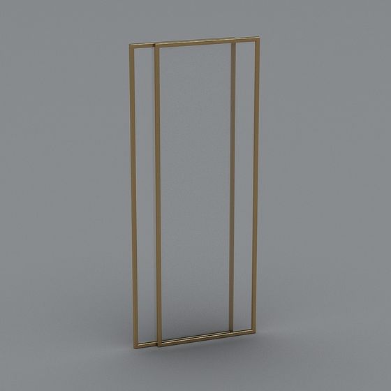 Elegant Metal Frame 3D Model for Modern Spaces