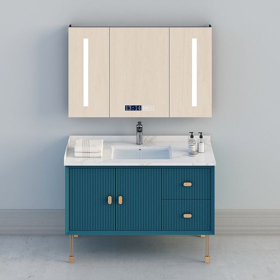 Tủ chậu rửa gương chậu rửa gốm wastafel westafel