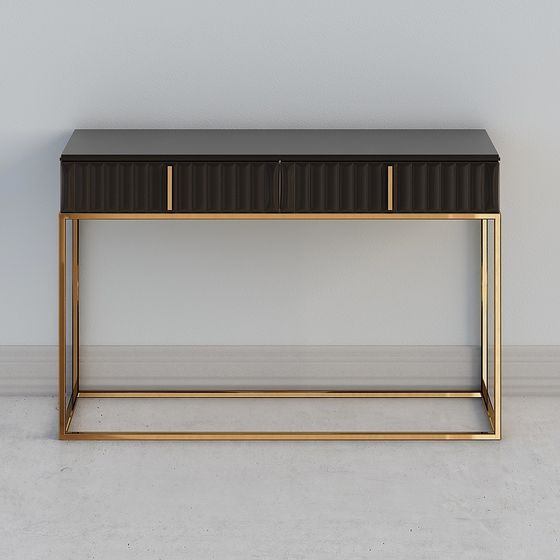 Urban Style Console Table 3D model