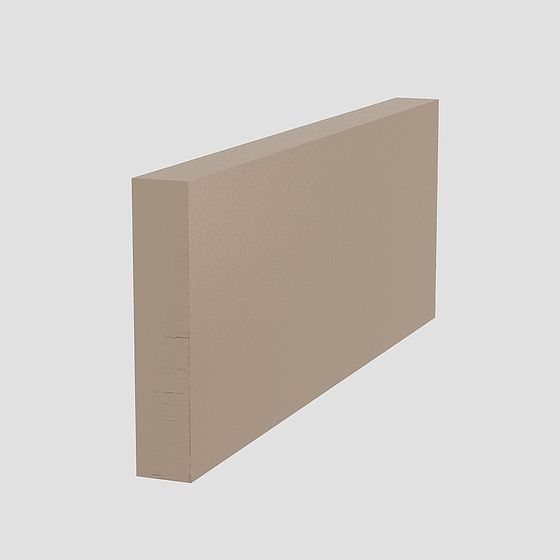 Earth Color Skirting Line 3D Model