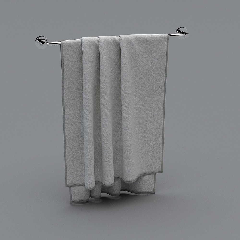 Modern bathroom small pieces -1-towels