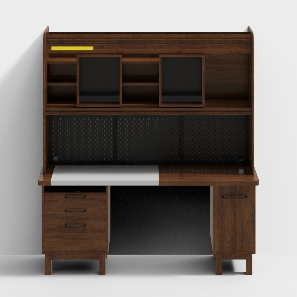 Fanwu Furniture-Garden Side Cupboard-1.8 m Black Walnut