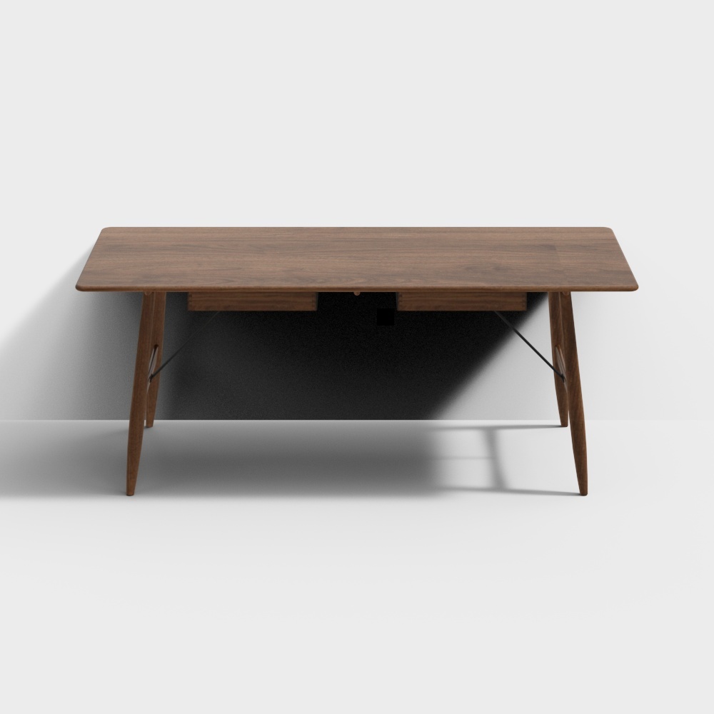 Van House Furniture - Chocolate Table - 2M Black Walnut