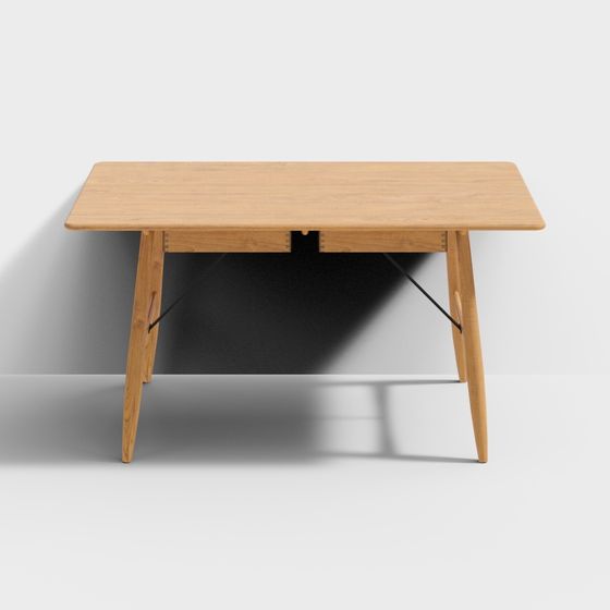 Nordic Style Desk 3D model