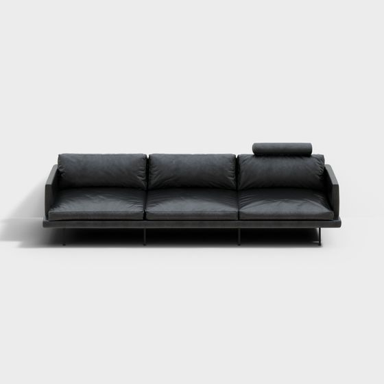 Urban Comfort 3D Model Sofa for Modern Interiors