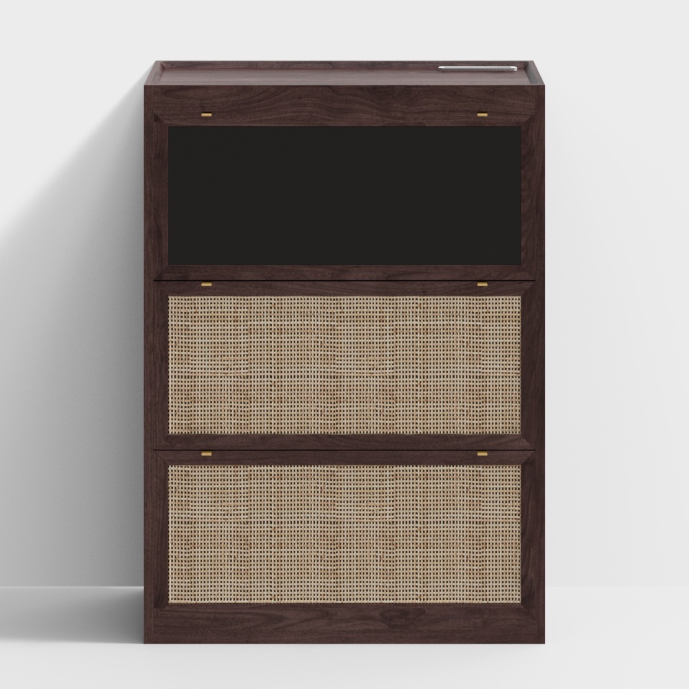 Wo Zuhause Möbel - Beschichteter Schuhschrank - Spades Standard