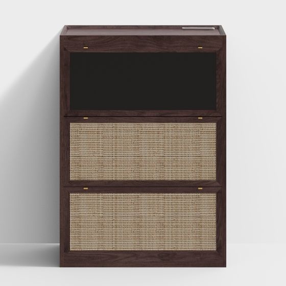 Wo Zuhause Möbel - Beschichteter Schuhschrank - Spades Standard