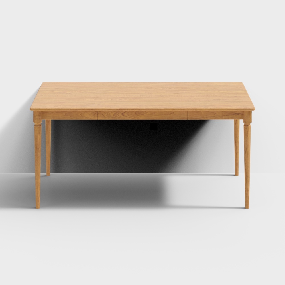 Van House Furniture - Base Table - 1.65M Cherry Wood