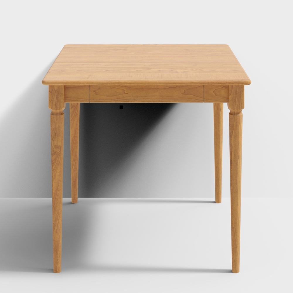 Van House Furniture - Basic Table - 0.8M Cherry Wood