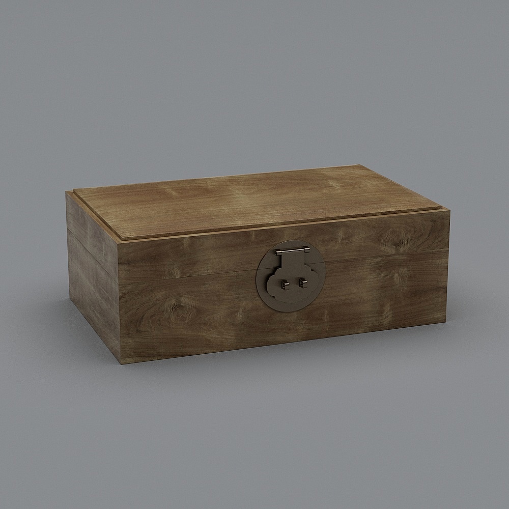 Golden nanmu jewelry box