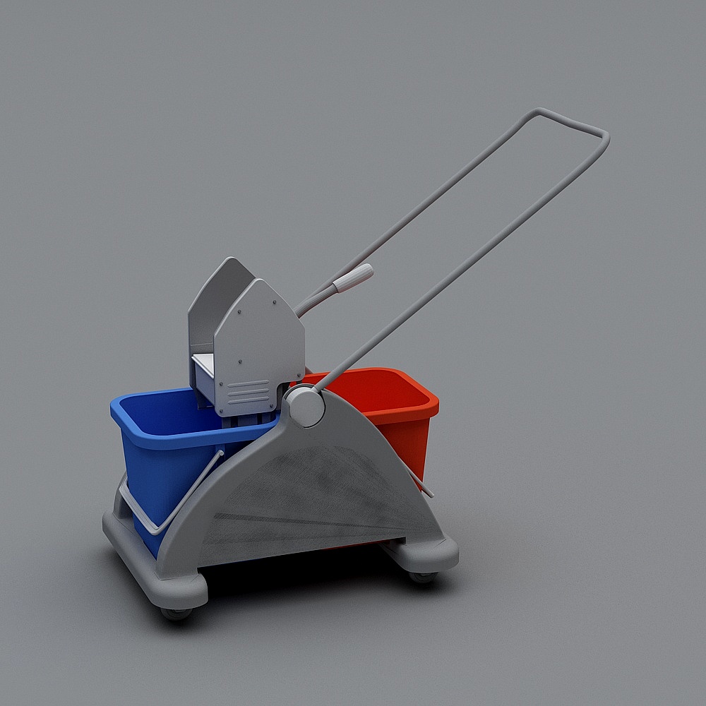Modern wash mop bucket
