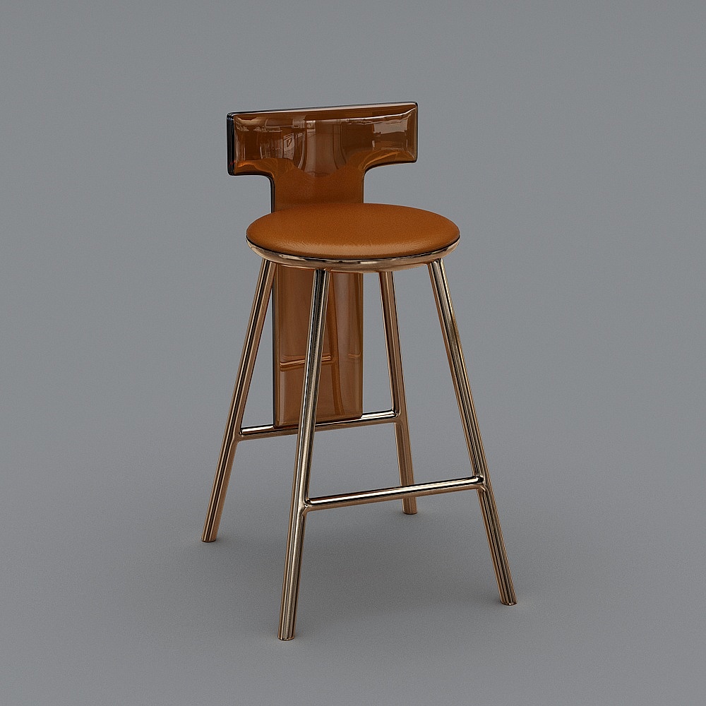 Cucina Moderna Aperta - Sgabelli da Bar