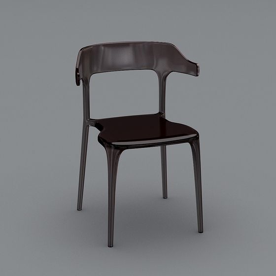 Urban Elegance Low Poly Chair 3D model
