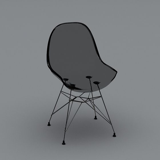 Sleek Modern Chair 3D model