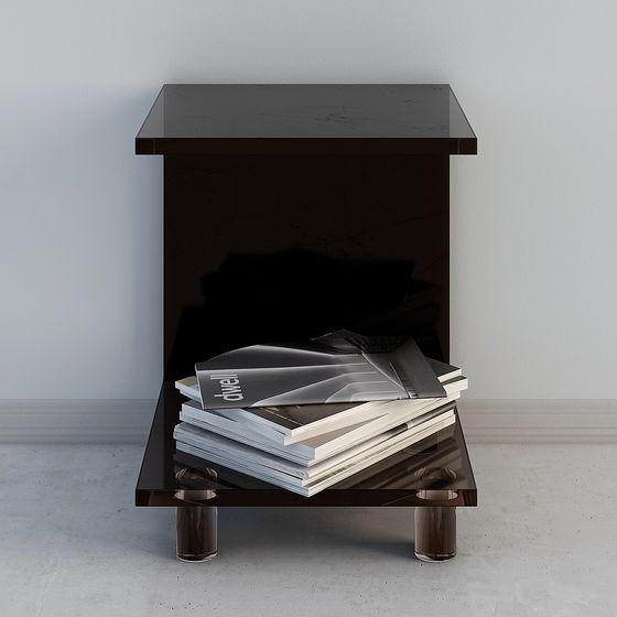 Minimalist Side Table 3D model
