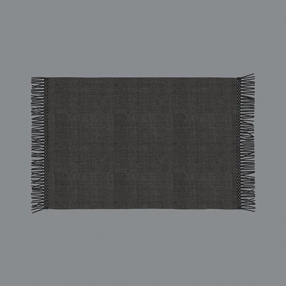 Elegant Herringbone Rug 3D Model for Various Projects