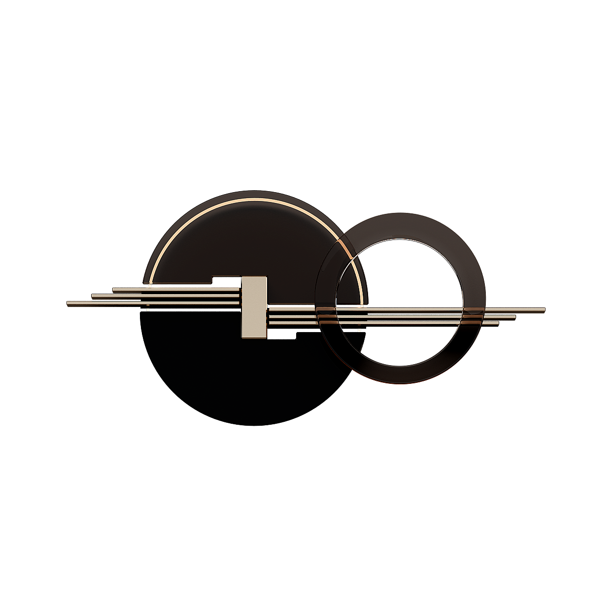 Geometric Elegance 3D Model – Low-Poly Modern Design