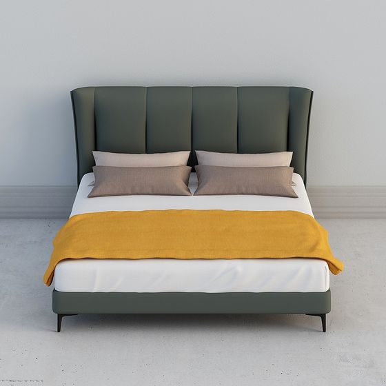 Urban Comfort Bed 3D model