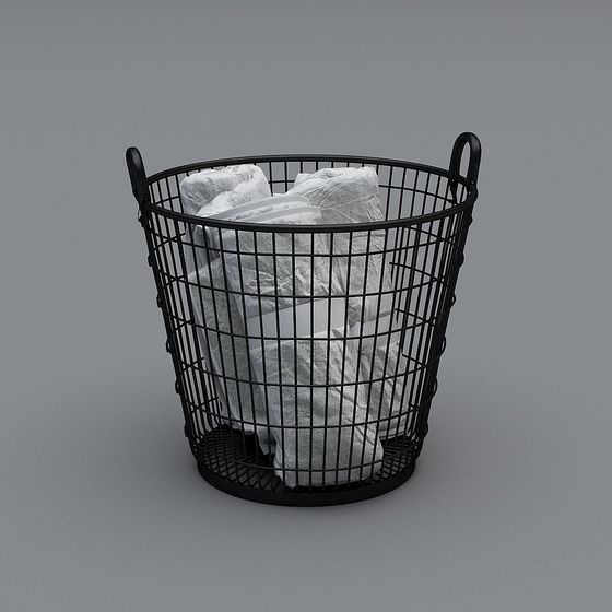 Toilette Moderna - Cesto Collezione Ferro