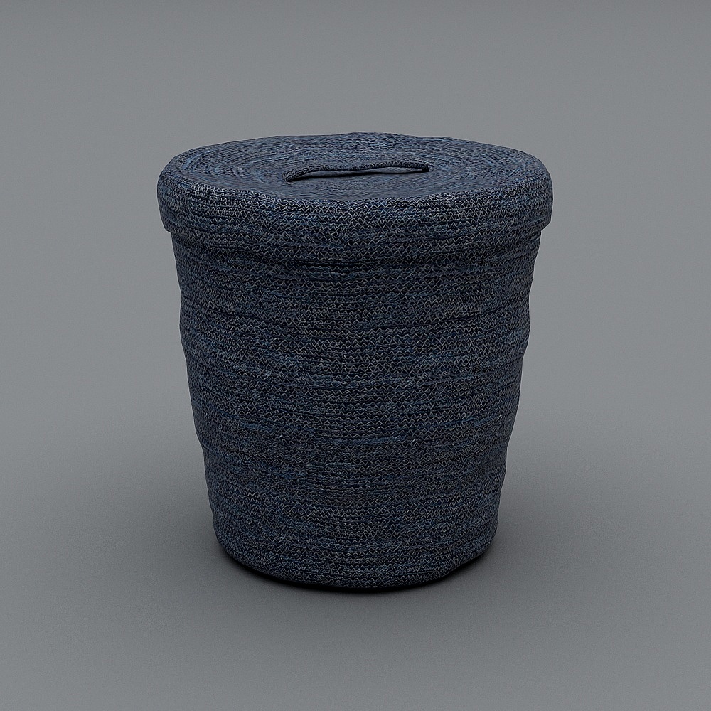 Nordic hand sanitized table 3-blue basket