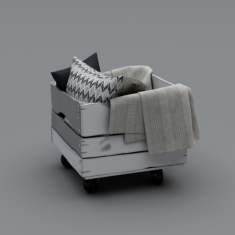 Collection moderne de paniers 2 - Panier avec roue