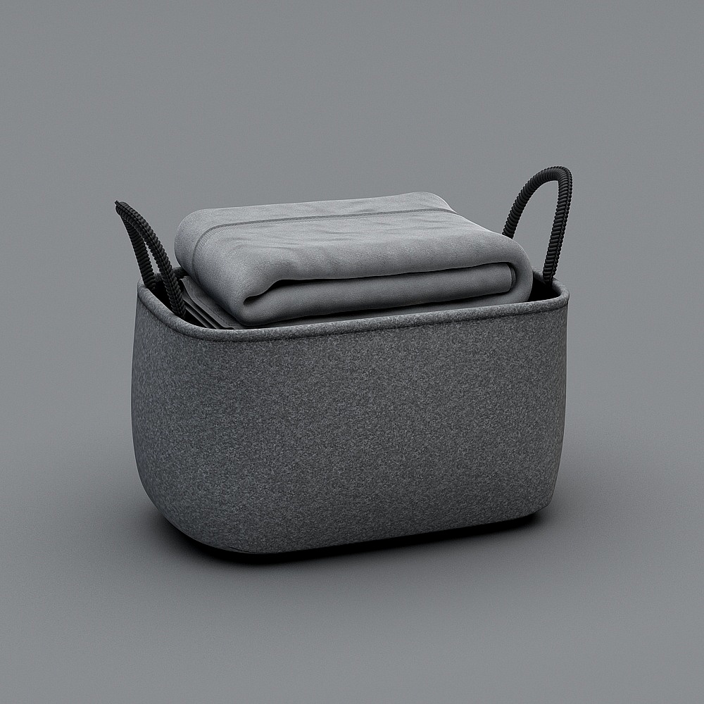 Modern bathroom wash table - basket