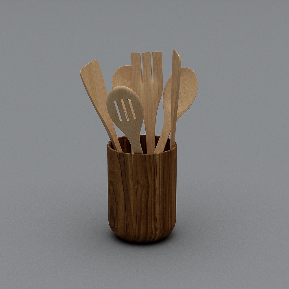 Wooden+cutlery.skp