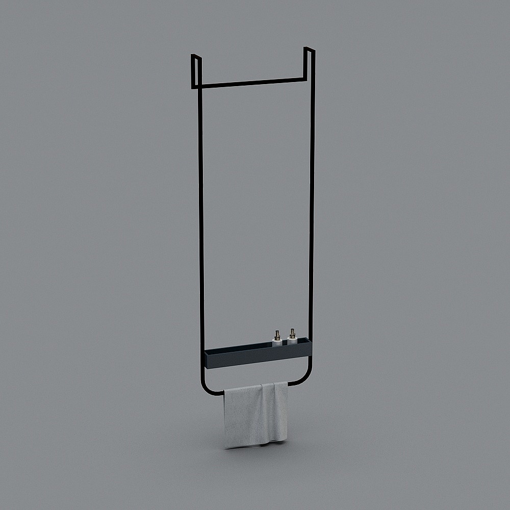 Vasca da Bagno Moderna - Porta Asciugamani