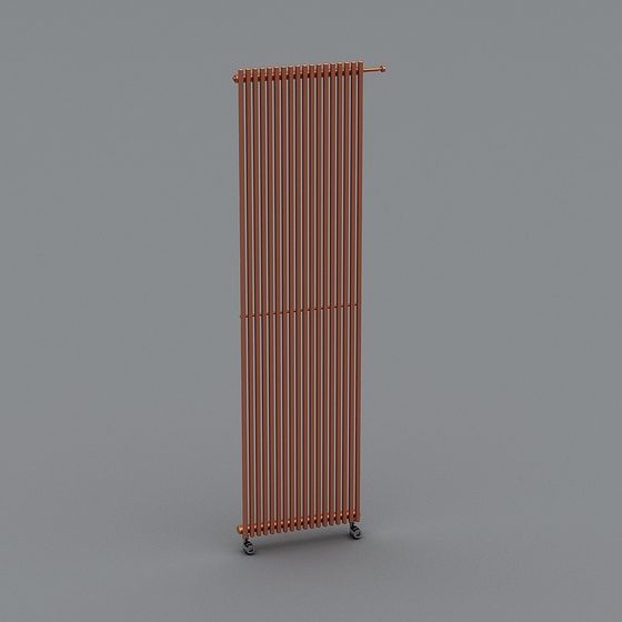 Copper Radiator 3D Model