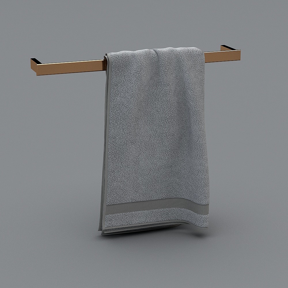 모던한 수건걸이