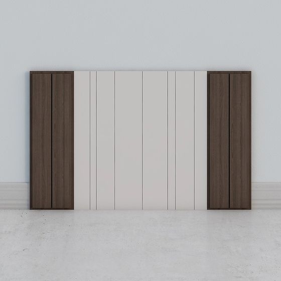 Minimalist Door Panel 3D model