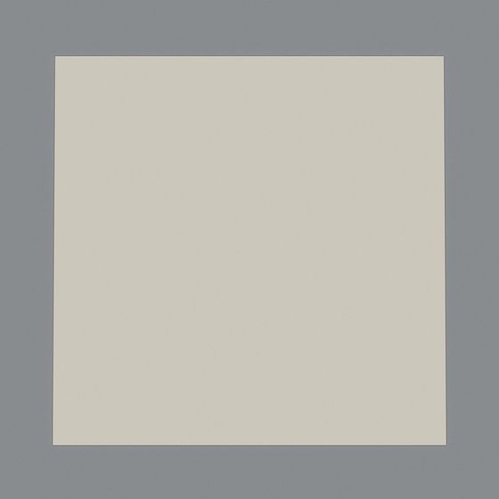 Urban Square Low-Poly 3D model