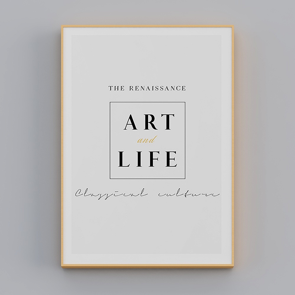 Happy Workshop - Nordic Wind - Living Room Decorative Painting - Flowers