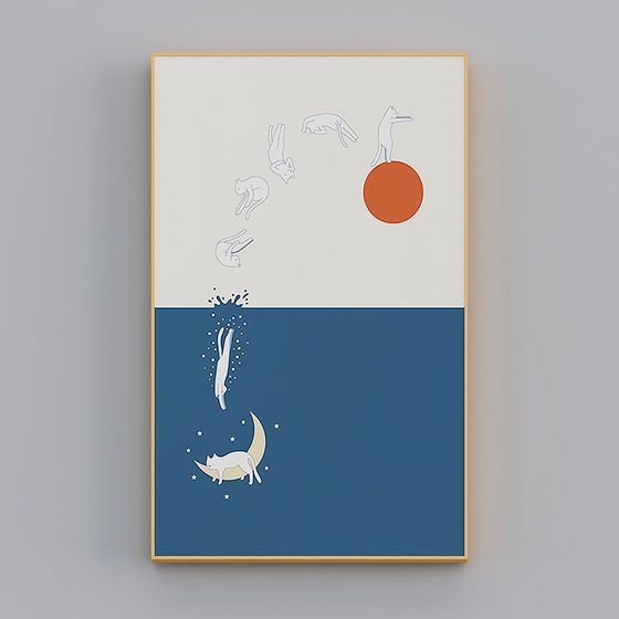 Dance of the Cat 3D model for Creative Projects