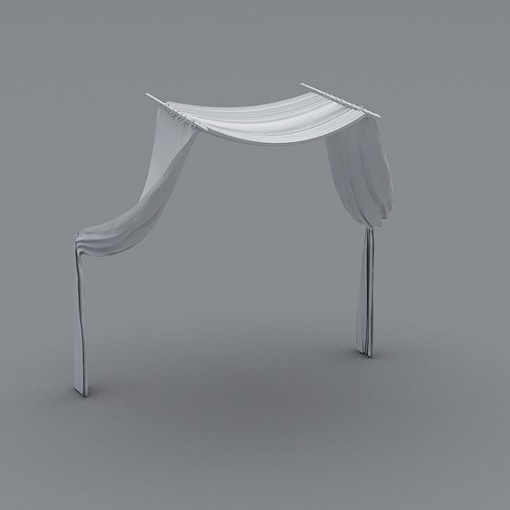 Ethereal Tent 3D model