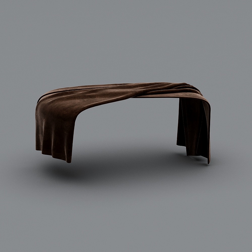 The blanket is simple