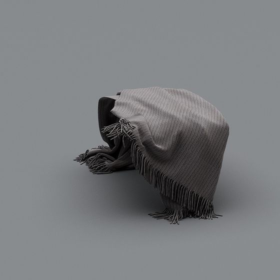 Blanket Sculpture 3D model for Creative Projects