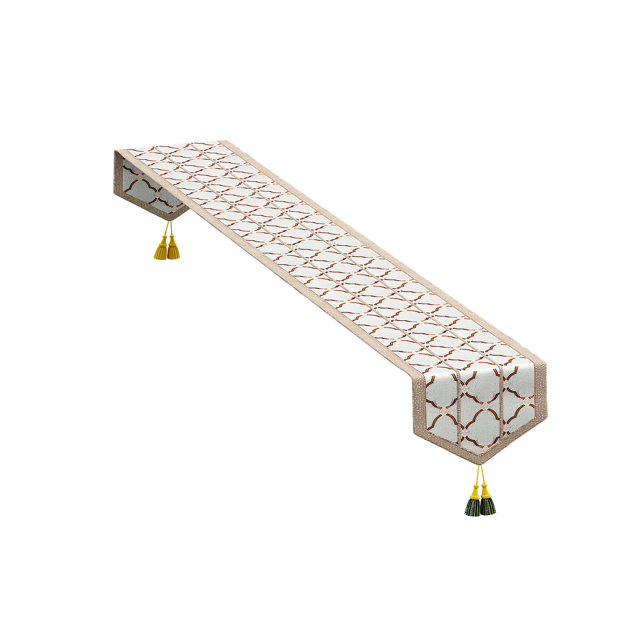 Streamlined Bench 3D Model – Minimalist Eastern Design