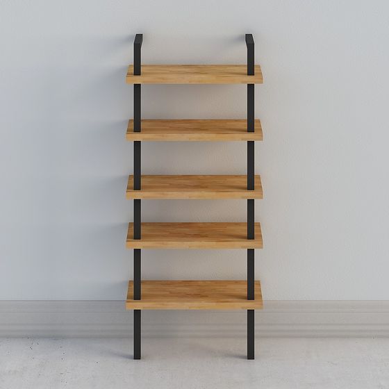 Urban Elegance Bookshelf 3D model