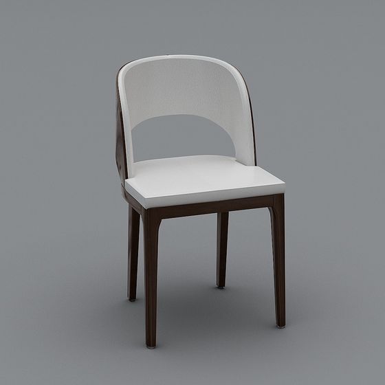 Urban Elegance 3D model Chair for Modern Spaces