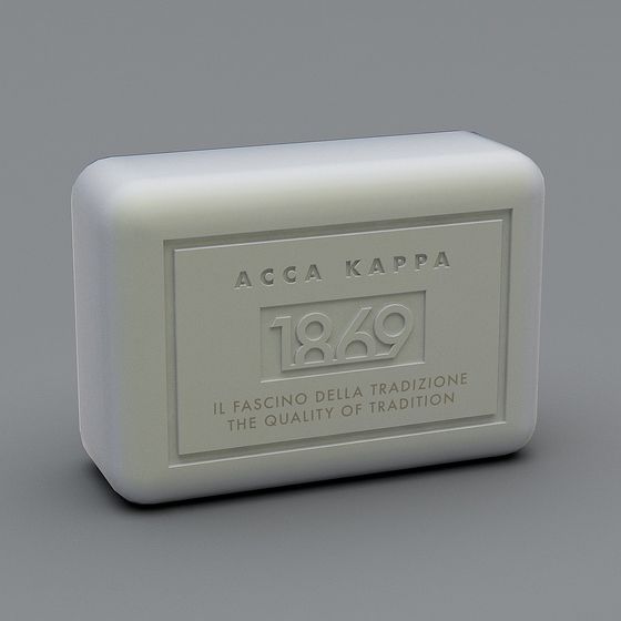 Historical Acca Kappa Soap Dish 3D model