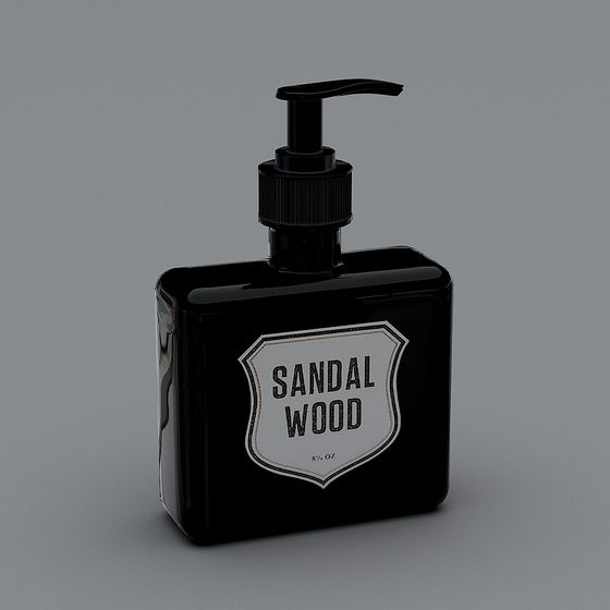 Sandalwood Soap Dispenser 3D Model